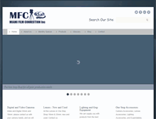 Tablet Screenshot of miamifilm.com
